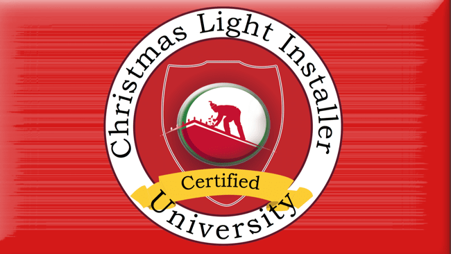 certified christmas light training